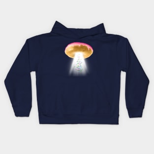 unidentified frying object Kids Hoodie